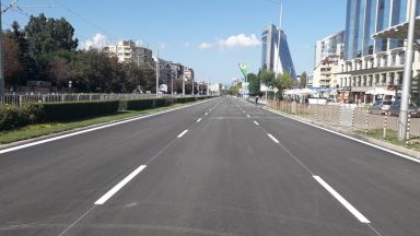 Движението по новоизграденото южно пътно платно на бул Тодор Каблешков