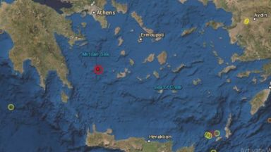 Земетресение с магнитуд 5 по Рихтер разлюля Гърция