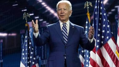 Кандидатът на Демократическата партия за президент на САЩ Джо Байдън