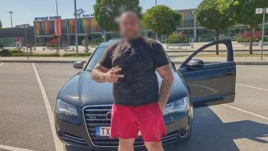 Разследваният за хулиганство шофьор който стреля с картечен газов пистолет