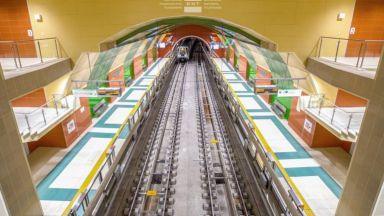 Откриват първия етап от третата линия на метрото 8 километровия участък