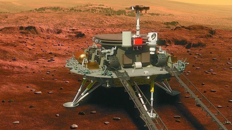 Китай започна картографирането на марс Марс