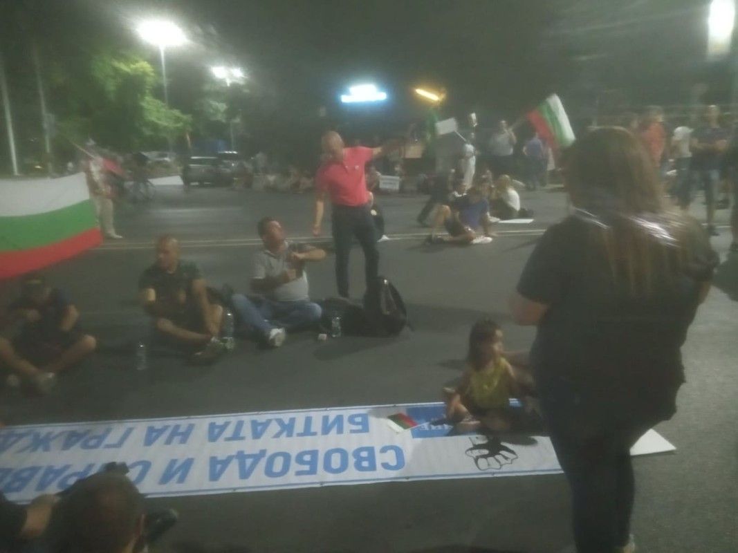  Протестът в Пловдив 