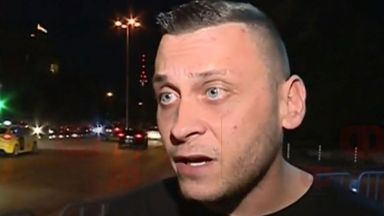 Тази сутрин около 1 30 ч в столицата е бил нападнат