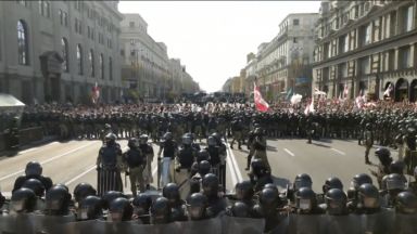 Беларуският президент Александър Лукашенко е бил в своята резиденция в