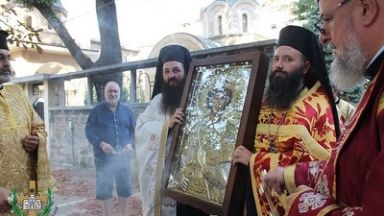 Столичната ротонда Св Георги тържествено посрещна нова духовна придобивка