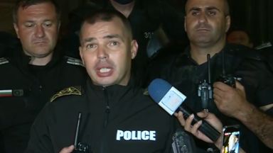 Началникът на СДВР комисар Антон Златанов даде извънреден брифинг в