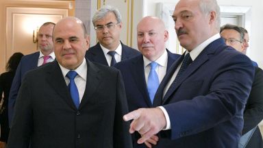 Беларуският президент Александър Лукашенко заяви днес че е прехванат разговор