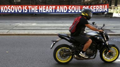 Сръбският президент Александър Вучич и косовският премиер Авдулах Хоти започнаха