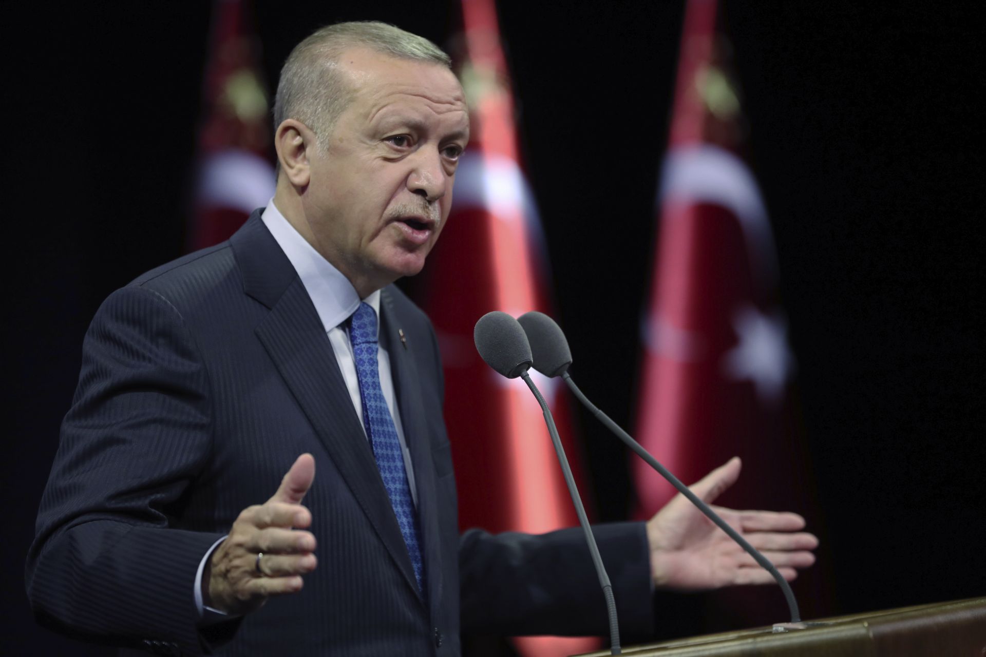 Турските операции в района не са приключили, заяви президентът Ердоган