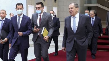 Асад се срещна с Лавров за разширяване на бизнес отношенията с Русия