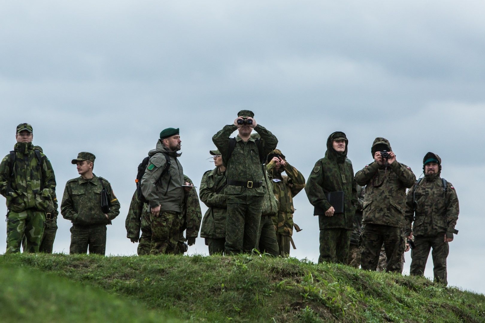 Беларуски и руски военни по време на ученията в последните дни