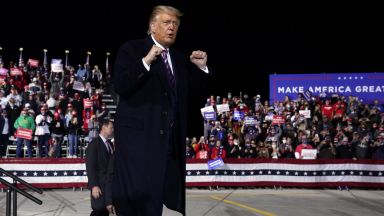 В слово на предизборен митинг в щата Минесота президентът на