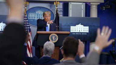 Президентът на САЩ Доналд Тръмп отказа да поеме ангажимент за