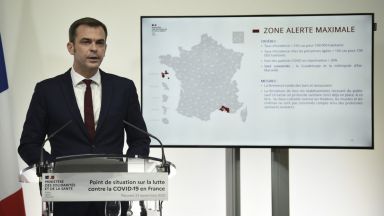 Френското правителство обяви вчера нови мерки за борба с пандемията