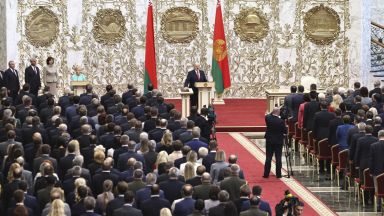 Шестото поред полагане на клетва на Александър Лукашенко като президент