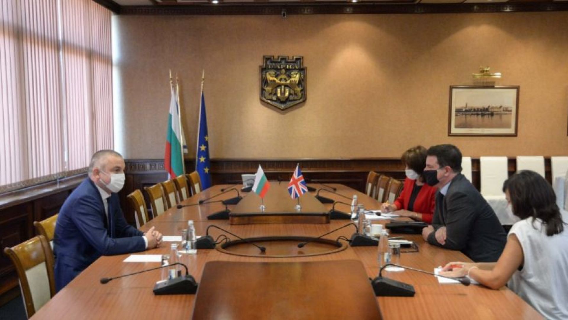 Кметът на Варна се срещна с посланика на Великобритания