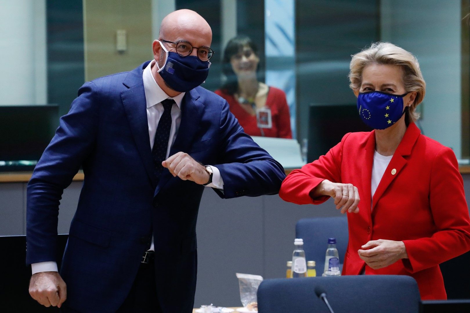 Председателят на ЕС Шарл Мишел и председателят на ЕК Урсула фон дер Лайен