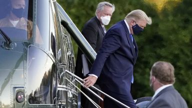 Здравето на Тръмп се подобрява,  но президентът още не е извън опасност,  заяви лекуващият му лекар