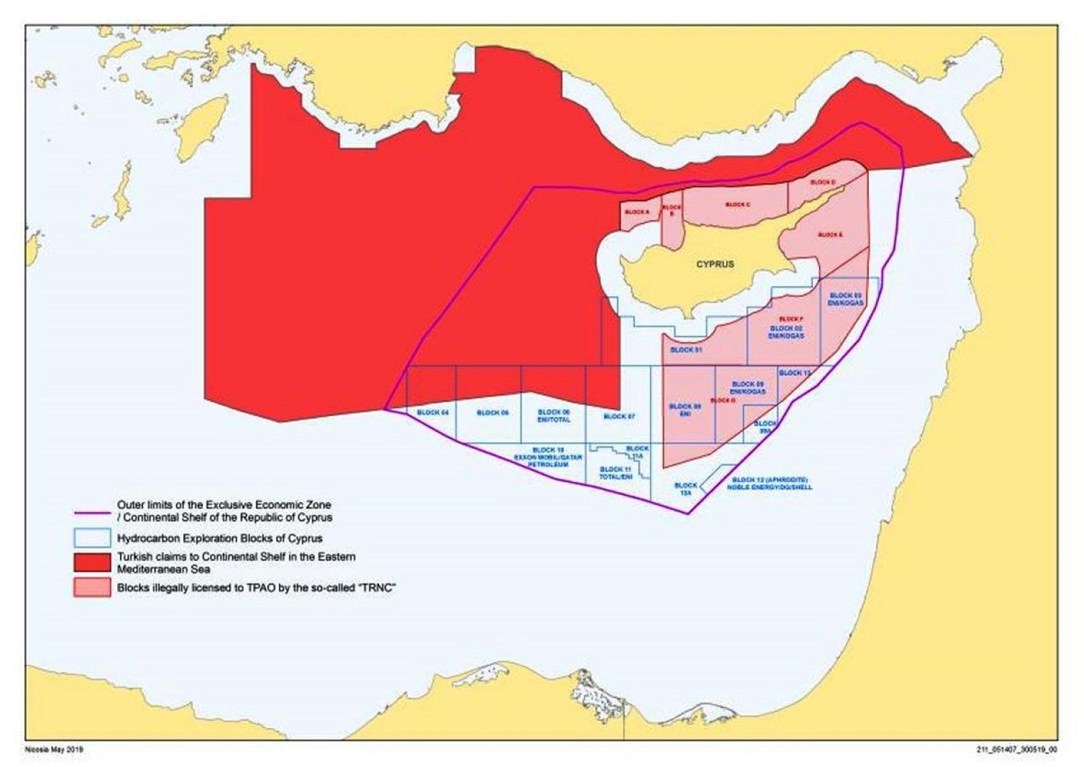 Проучвания за природен газ в Източното Средиземноморие