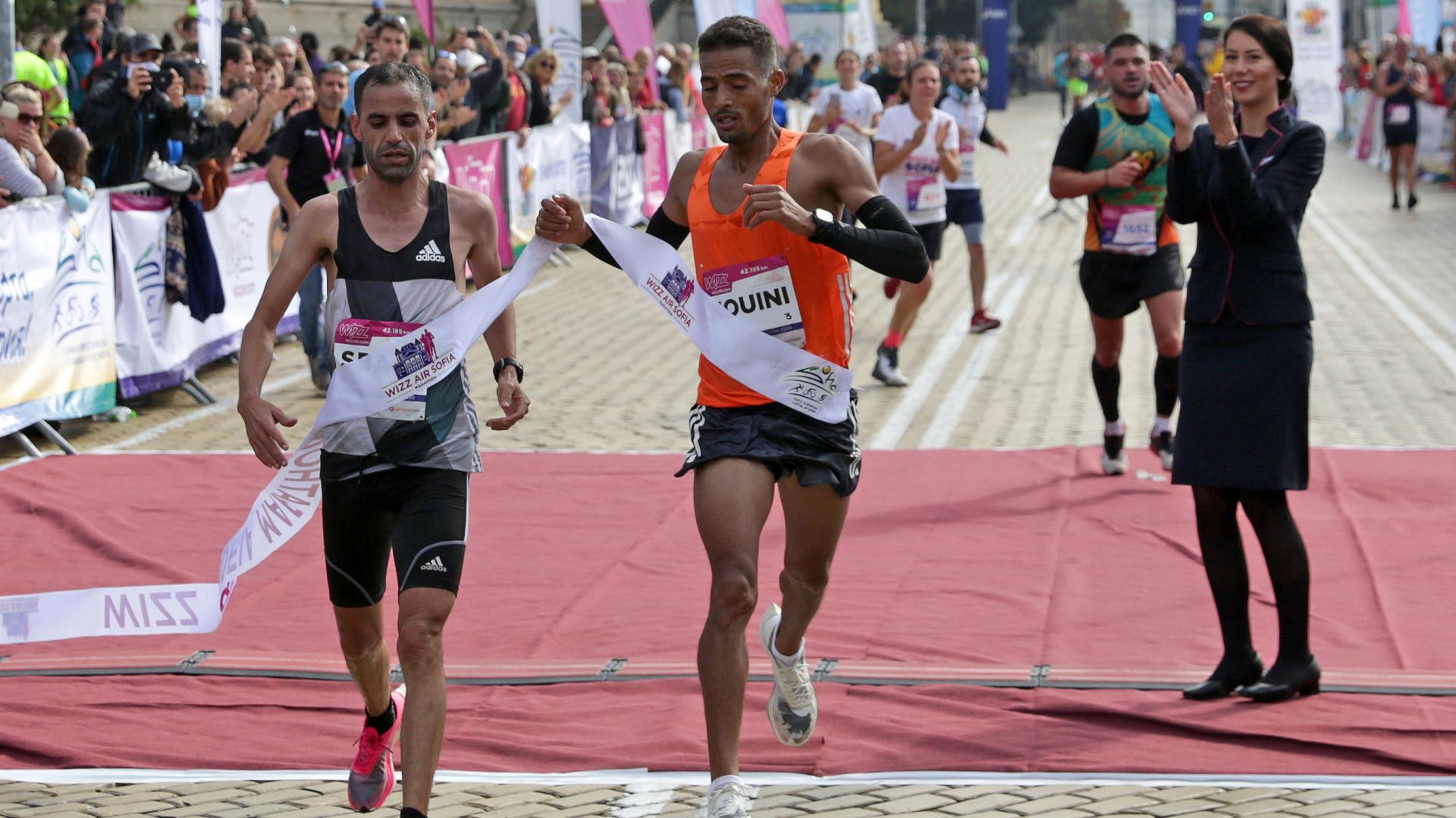 Двама мароканци победиха в Маратон "София" с еднакво време