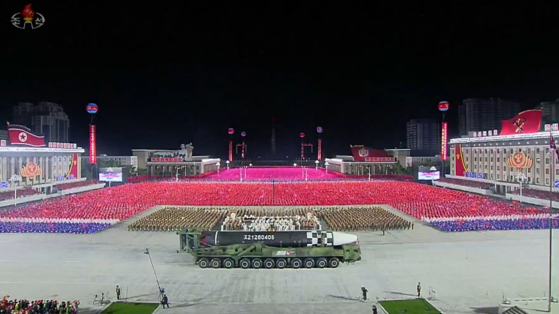 Пхенян показа най-мощната си ракета през 2020 година