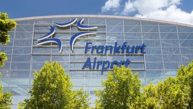 Франкфуртското летище отчита рязък спад на пътниците