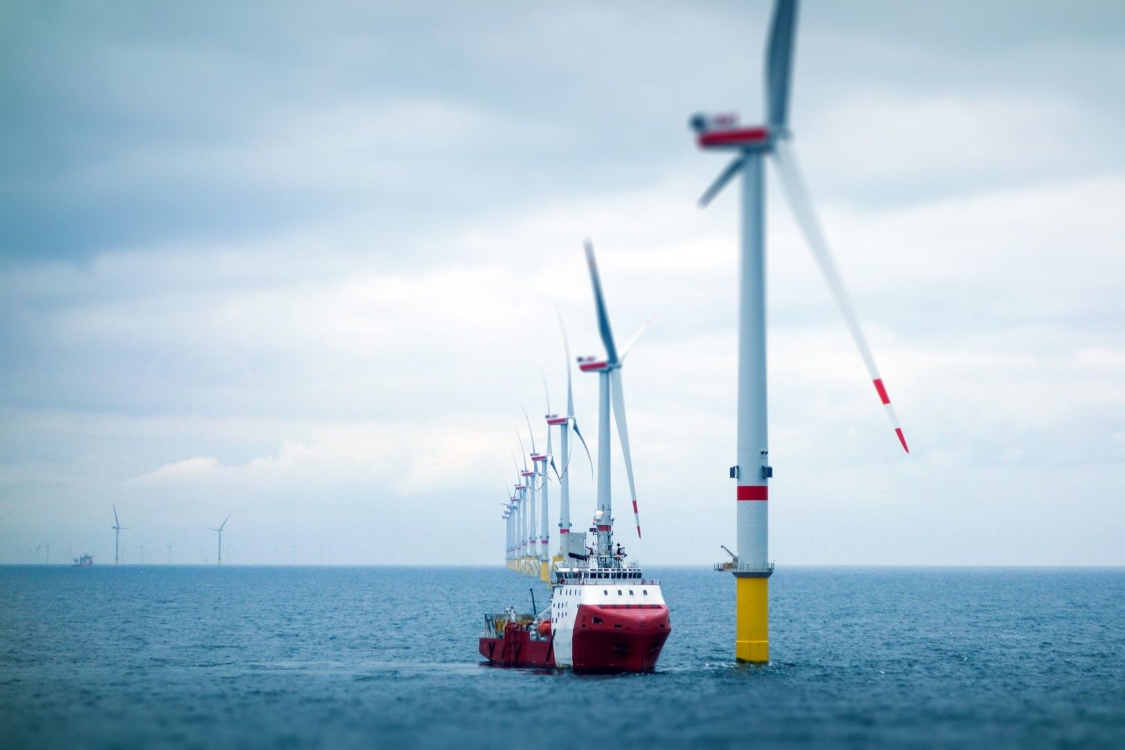 В неделя токът в Белгия е бил безплатен заради свърхпроизводството от вятърните генератори в Северно море и по крайбрежието