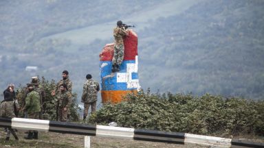 Азербайджанското министерство на отбраната заяви днес че негови сили са