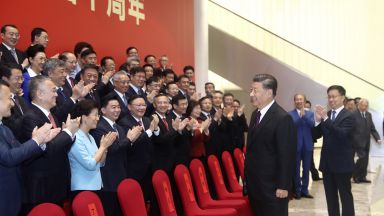 По време на посещение в Южен Китай председателят на КНР