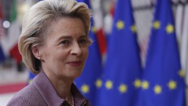 Председателят на Европейската комисия Урсула фон дер Лайен съобщи в