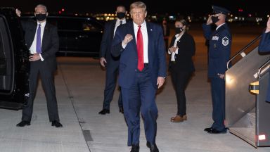 Американският президент Доналд Тръмп който редовно се подиграва на предполагаемите