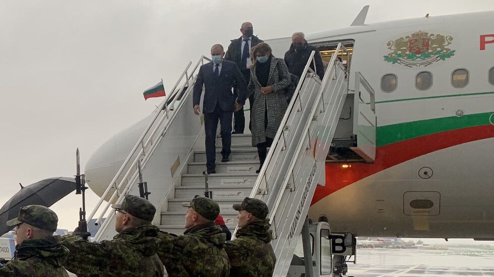 Президентът Радев беше принуден да прекрати посещението си в Естония