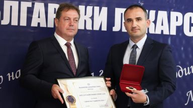 Носител на голямата награда Лекар на годината 2020 е