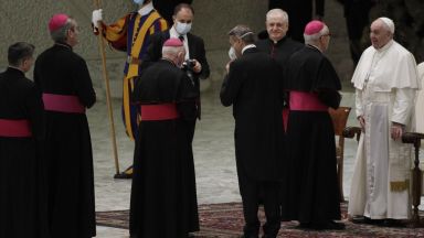 Папа Франциск за първи път се изказа в подкрепа на