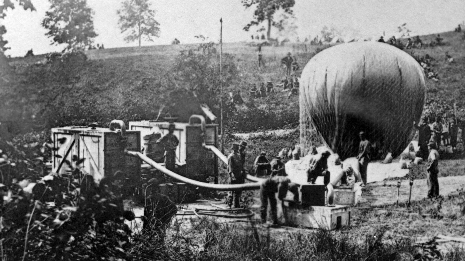 Балоните с бомби са популярни от средата на XIX до средата на XX век