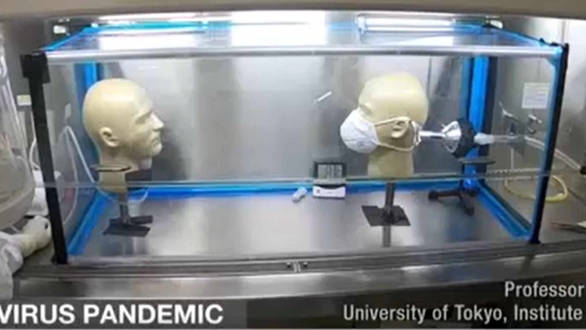 Японци направиха уникален експеримент за маските с манекени - какво показва?