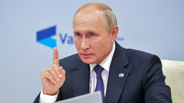 Руският президент Владимир Путин е заявил днес в разговор с