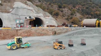 Ново срутване е станало в строящия се тунел Железница като по