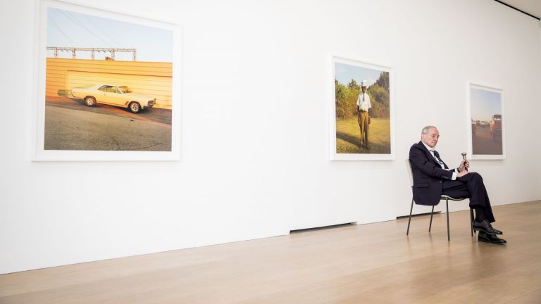 "Бащата" на цветната фотография Уилям Егълстън открива Америка на 70-те години