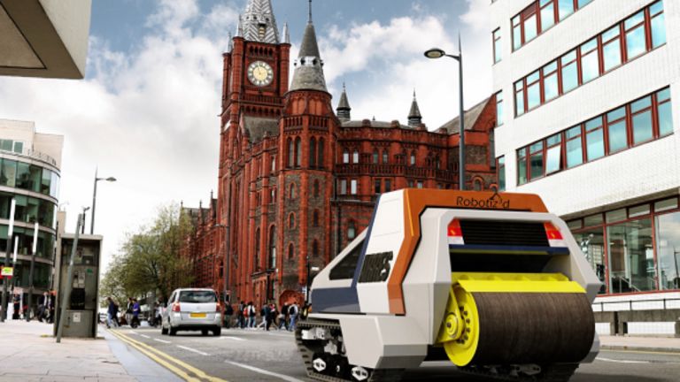 Роботи-терминатори ще "унищожават" дупките по пътищата във Великобритания