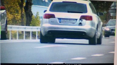 Служители на Пътна полиция са заснели пореден нарушител на пътя