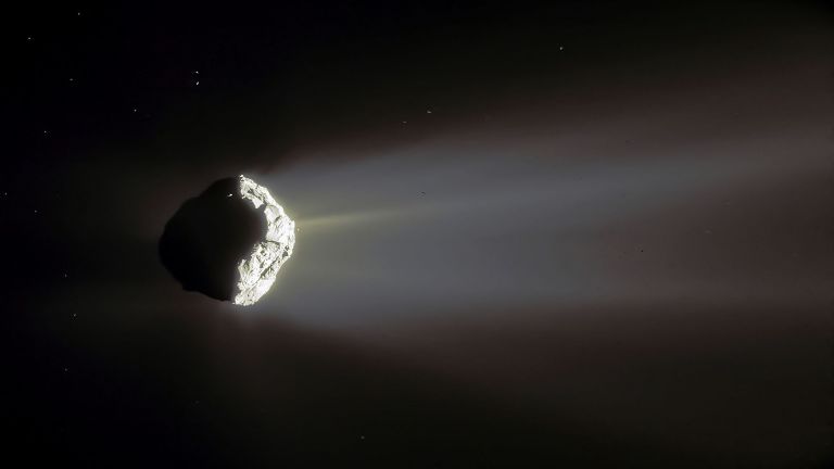 Ледът на кометата Чурюмов/Герасименко е като пяна от капучино 