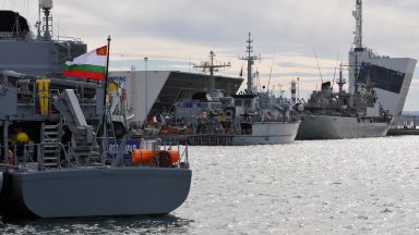 Флотилия бойни и спомагателни кораби от състава на българските Военноморски