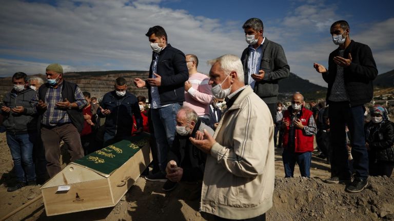 Турският президент Реджеп Тайип Ердоган съобщи, че броят на загиналите