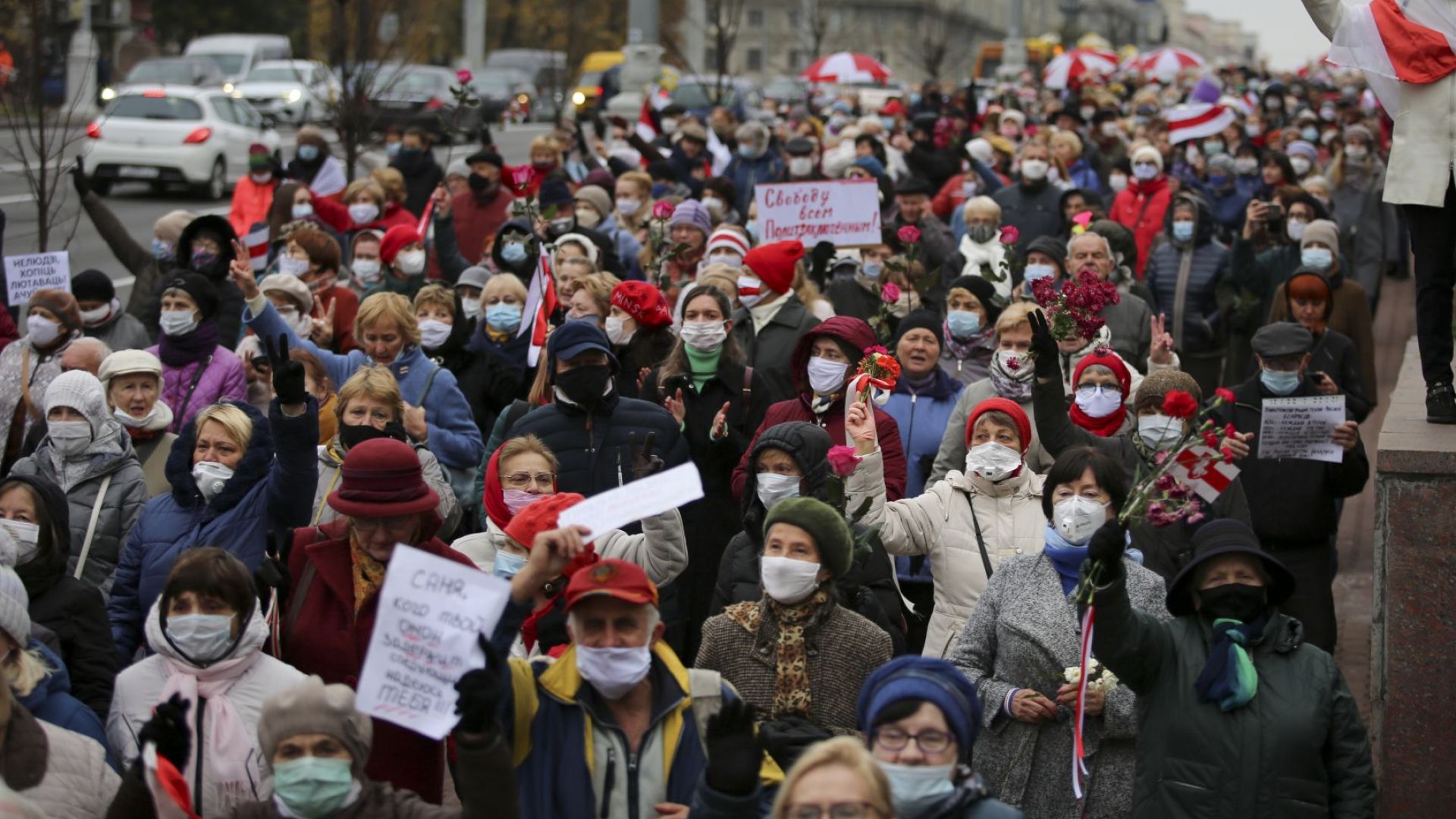 Хиляди пенсионери на пореден протест с искане оставката на Лукашенко