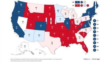 Междинните резултати от изборите за президент на САЩ изменят стойностите