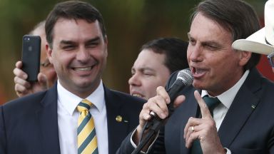 Флавио Болсонаро най големият син на бразилския президент Жаир Болсонаро е