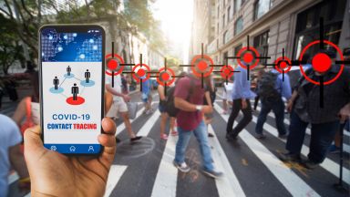 Проследяването на телефоните на хора които не спазват задължителна карантина