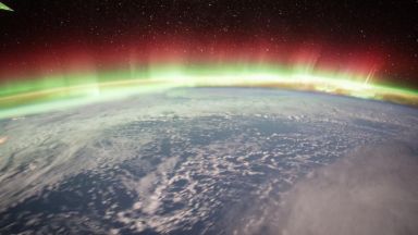 Вижте Северното сияние от космоса (видео и снимки)